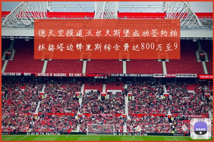德天空报道沃尔夫斯堡成功签约柏林赫塔边锋里斯转会费达800万至900万欧元